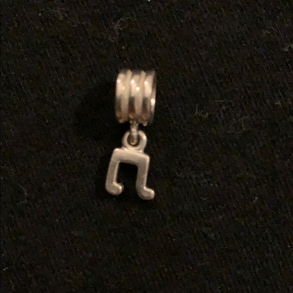 Retired Music note dangle PANDORA charm - Picture 2 of 3